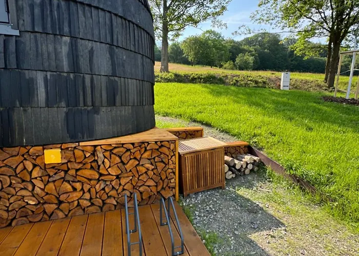 Luksusowy namiot Glamping Skrytin Dobkovice