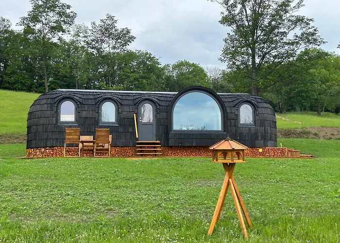 Luksusowy namiot Glamping Skrytin Dobkovice