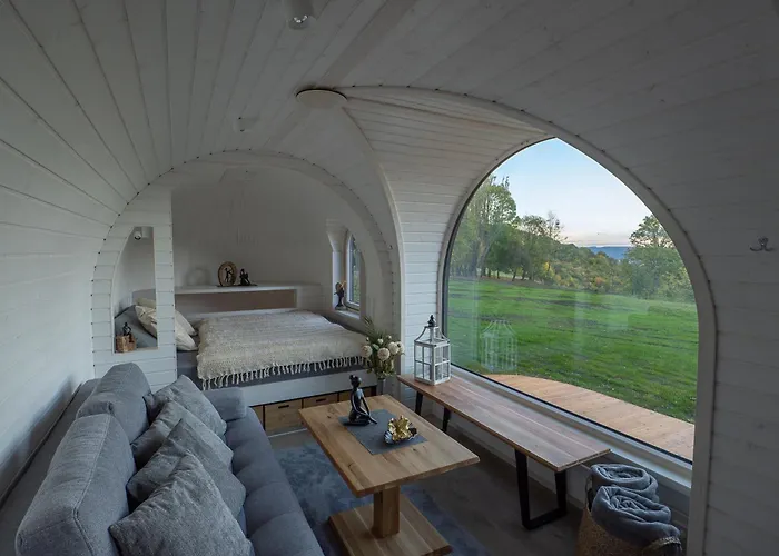 Luksusowy namiot Glamping Skrytin *
