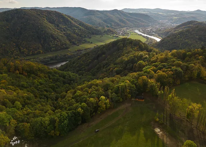 Luksusowy namiot Glamping Skrytin Dobkovice